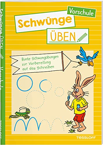 Schwünge üben. Vorschule