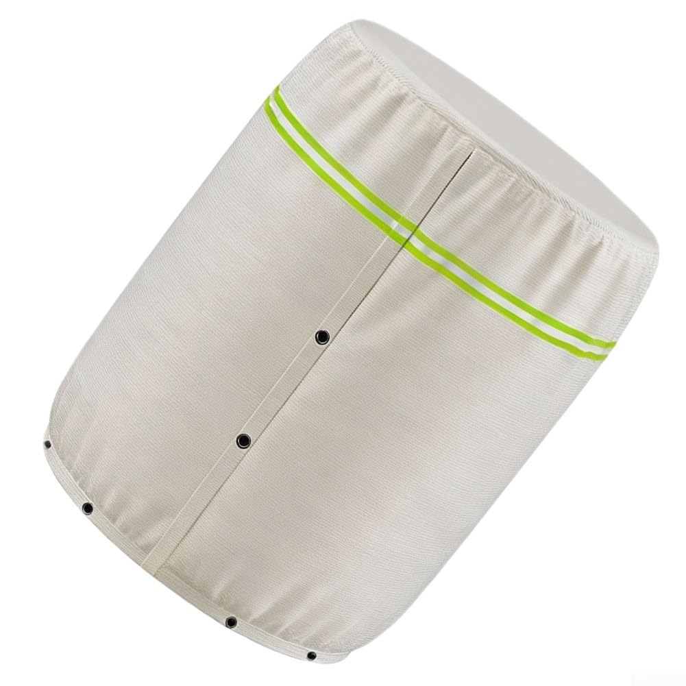 Cubierta robusta para tanque de presión de pozo con materiales estabilizados a los rayos UV y capas de aislamiento térmico resistentes a las heladas (20 x 34 pulgadas)