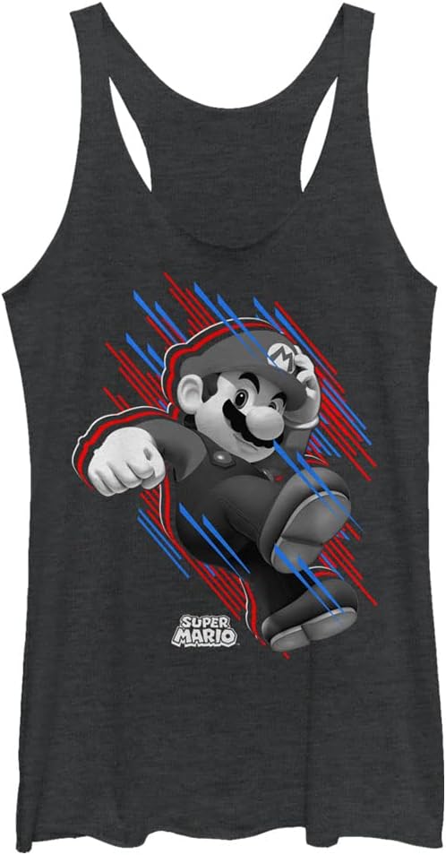 Nintendo womens Mo Fast Stripes Shirt