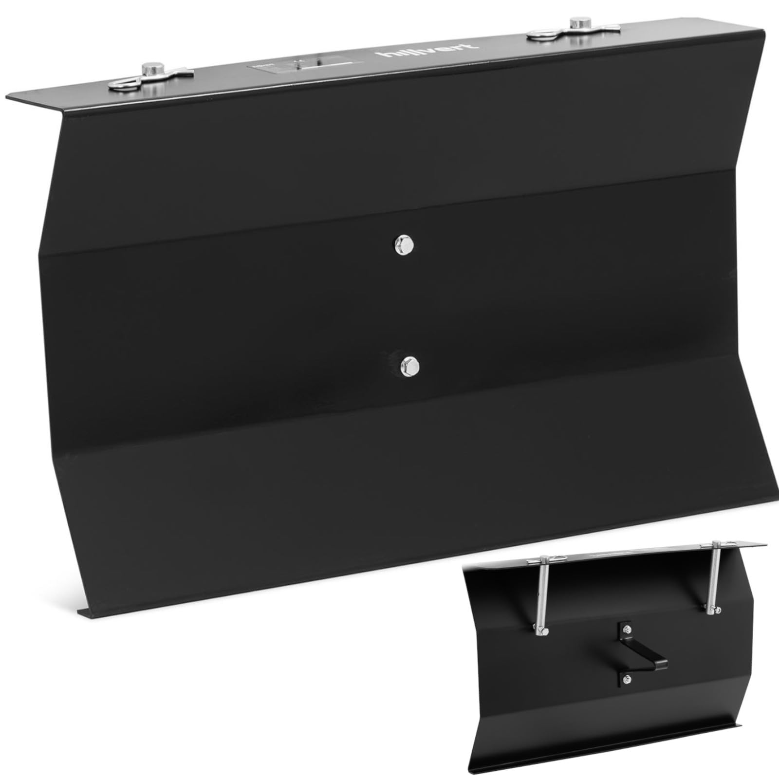 HT-PSA-110 Schneeschild 47.5 x 65 x 19 cm Stahl für Kehrmaschine HT-PS-600 Schneepflug Schneeräumschild