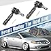 X AUTOHAUX 2pcs Front Outer Tie Rod End Links Steering Tie Rod End Suspension Kit for Ford Explorer for Ranger for Mercury Mountaineer for Mazda B2300 B2500 B3000 ES3461