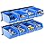 TORACK Wall-Mounted Storage Bins - 8 Plastic Bins & 2 Metal Tracks for Tools Organization in Garage, Craft Room, and Shop(Blue)