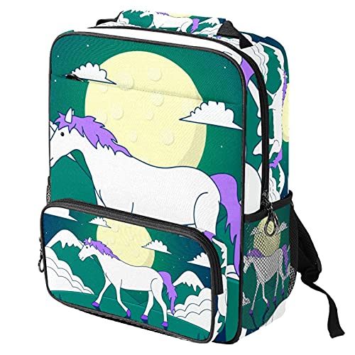 Sac à dos ordinateur portable avec impression photo de cheval idée cadeau
