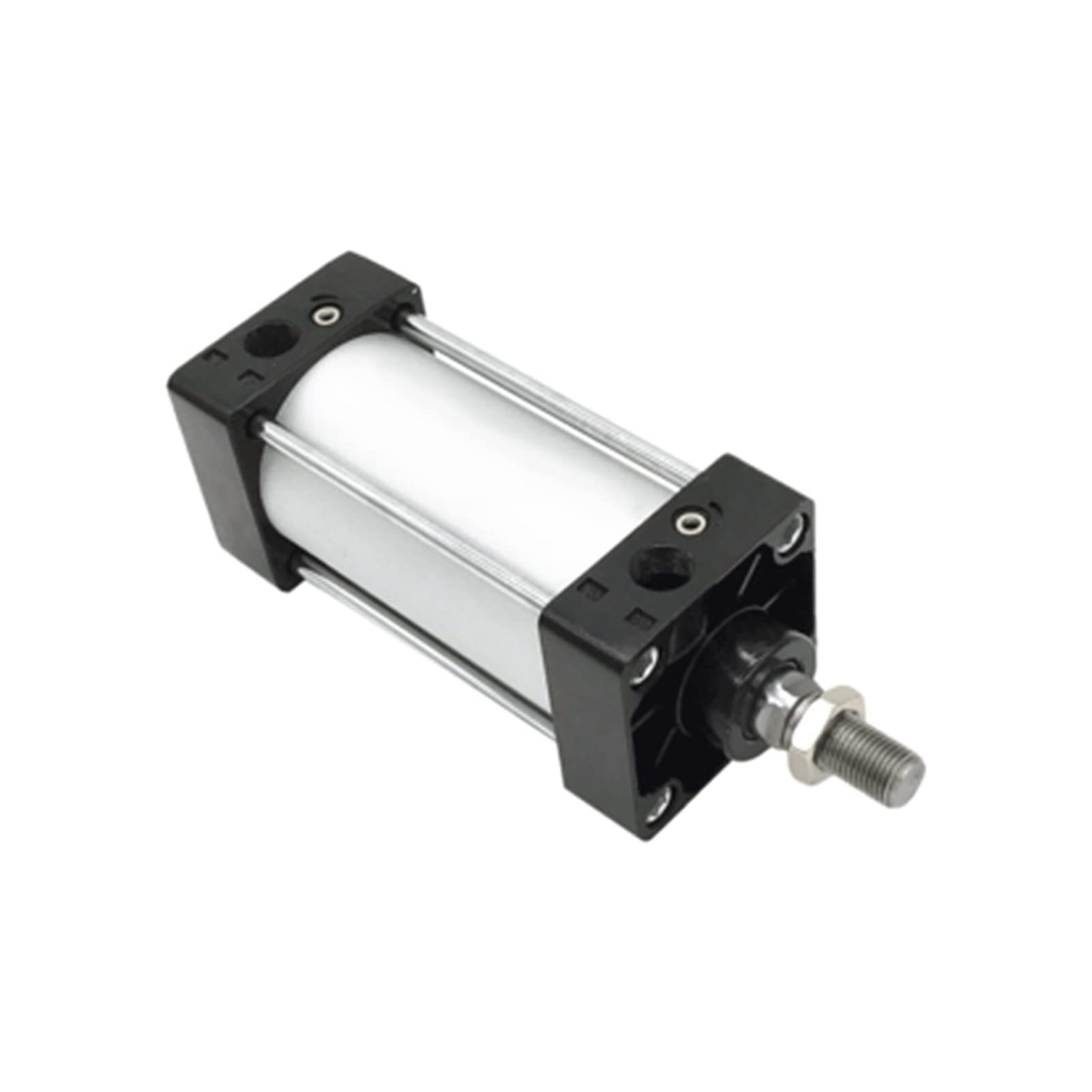 Pooiqx Stroke 175Mm Pneumatic Cylinder Sc32/40/50/63Mm Stroke 25-1000Mm Double Acting Aluminium Standard Air Cylinders(,Sc32 (Bore 32Mm))