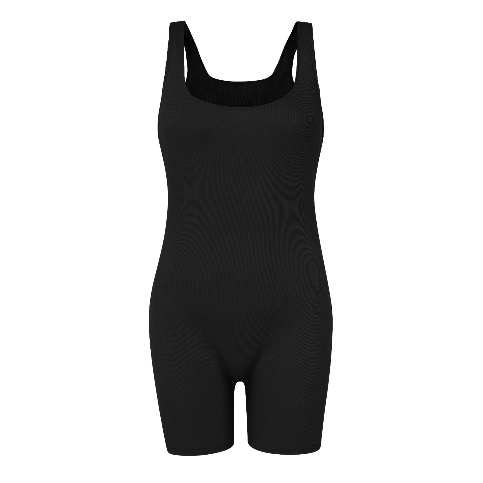Mono de yoga para mujer, sin mangas, elástico, estilo Y2K