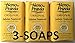 Heno de Pravia Natural Bath Soap 4oz (3 Soaps Total)
