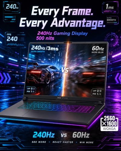Image of ASUS ROG Strix G18 Gaming AI Laptop RTX 5070 Ti 18 Inch 2.5K 240Hz 64GB 2TB