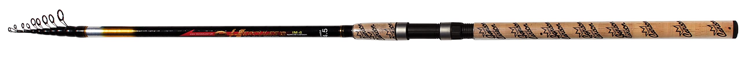 - Canna Hercules 4.20Mt 30/60Gr Carbonio Incrociato Pesca Bombarda Mare Galleggiante Scorrevole Inglese
