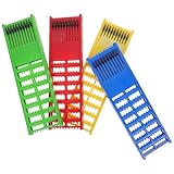 iplusmile 4 pièces Support Ligne Multifonction Organisateur Compact pour Hameçons et Bas...