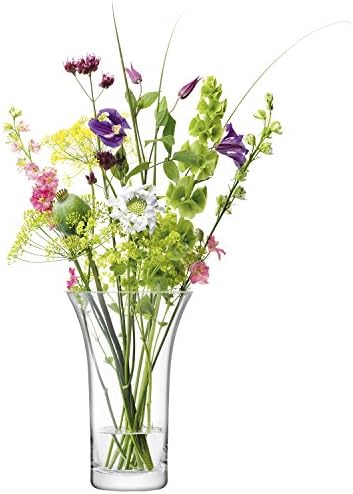 LSA Flower Posy Vase H17.5cm Clear| 1 Unit | Mouthblown & Handmade Glass | FW02