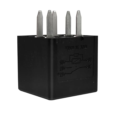 Miniatura 6 de Relé 15328865-12V 40A Relé de 5 pines, compatible con sensor de temperatura del refrigerante Chevy GMC GM Buick y control del ventilador, reemplazo