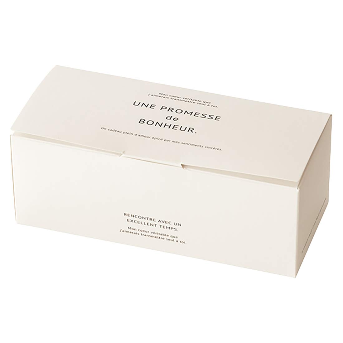 Amazon.co.jp: ヘッズ ボックス 16×6×7cm ホワイト 20枚 ボヌール