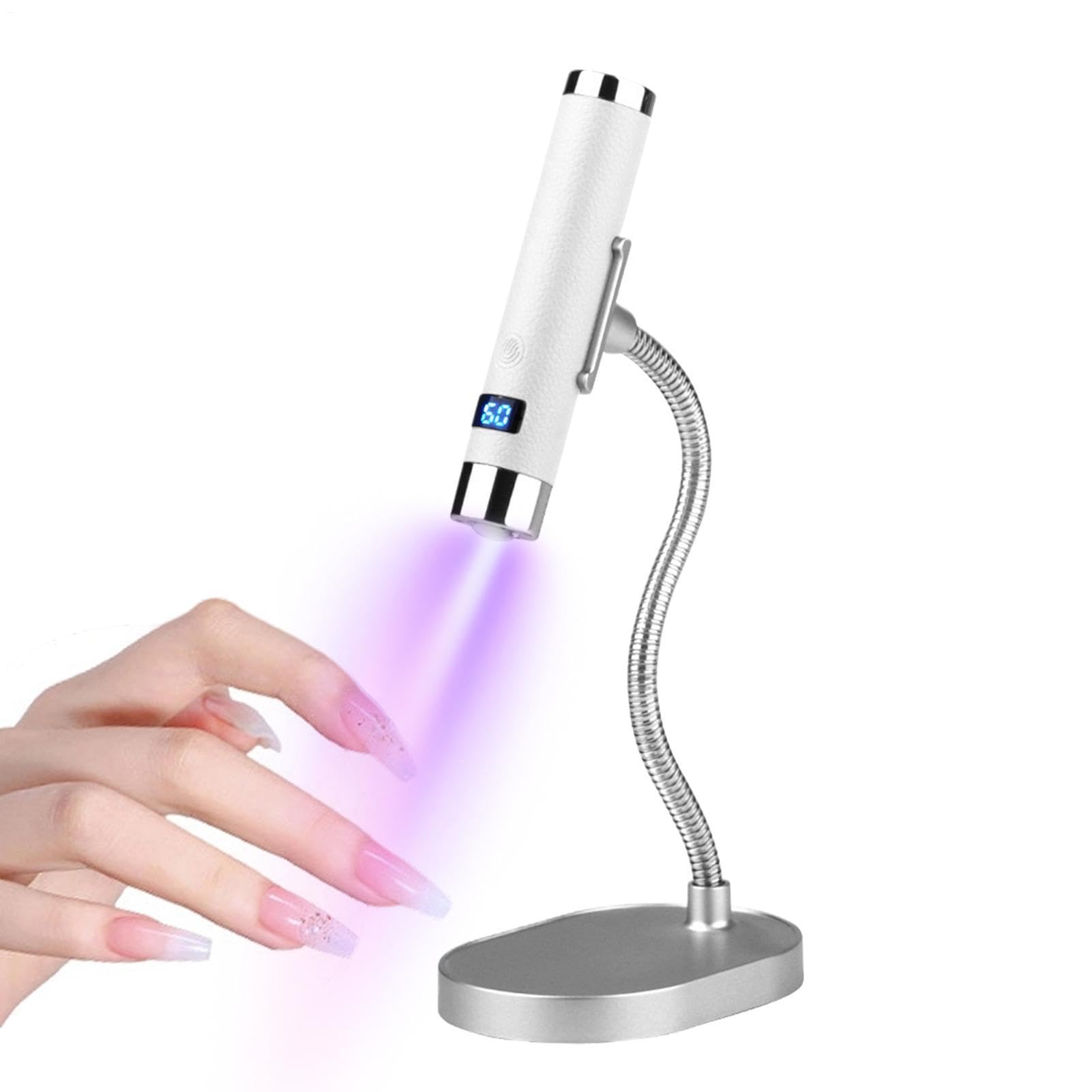 LED Nail Lampe LED Display Kabelloser Wiederaufladbarer Trockner