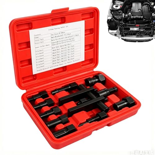 Extracteur de Roulement de Moto,Précision et ajustement parfaits, étui rigide inclus | Outil d'extraction de roulement de roue moto - Pour mécaniciens, passionnés et atelier