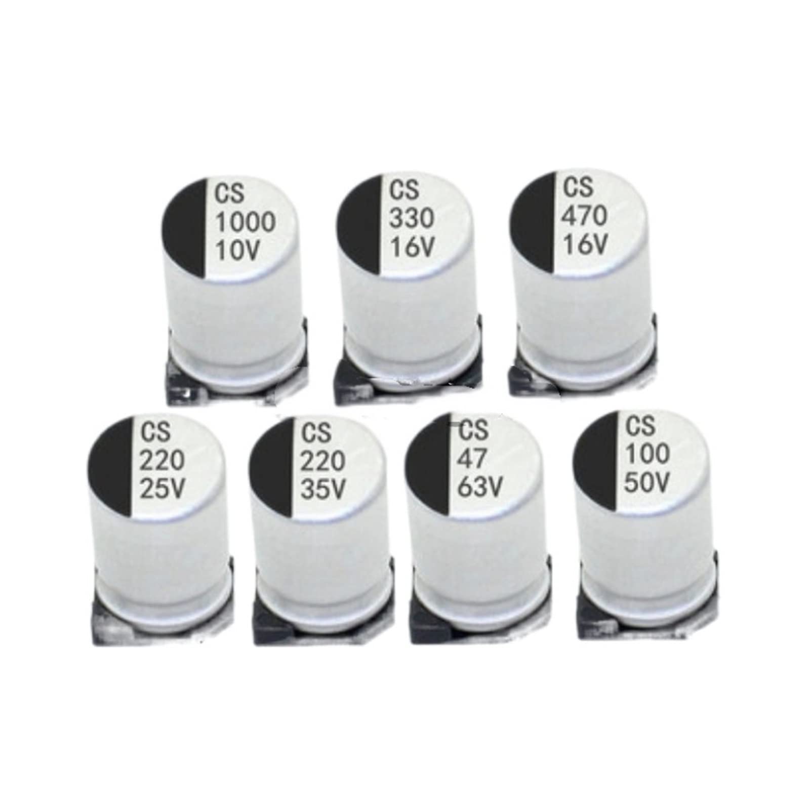 Condensateur CMS défectueux ? Remplacez-le par ce modèle aluminium 25V 330uF