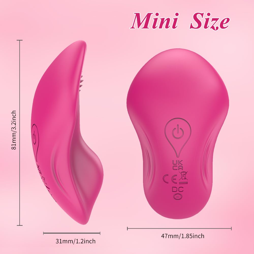 Vibrador Portátil con Aplicación, Vibrador de Control Remoto, Vibrador de Bala con 9 Modos, Estimulador de Clítoris Vibrador de Punto G, Juguetes Sexuales para Adultos Parejas Mujeres