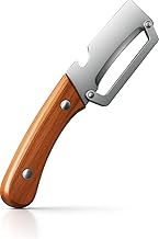 3-in-1 Peeling Knife with Bottle Opener | Multifunctional Stainless Steel Fruit & Vegetable Peeler, Paring Knife & Fish Scale Scraper | Multi-Use Kitchen Peeler Tool for Home Cooking