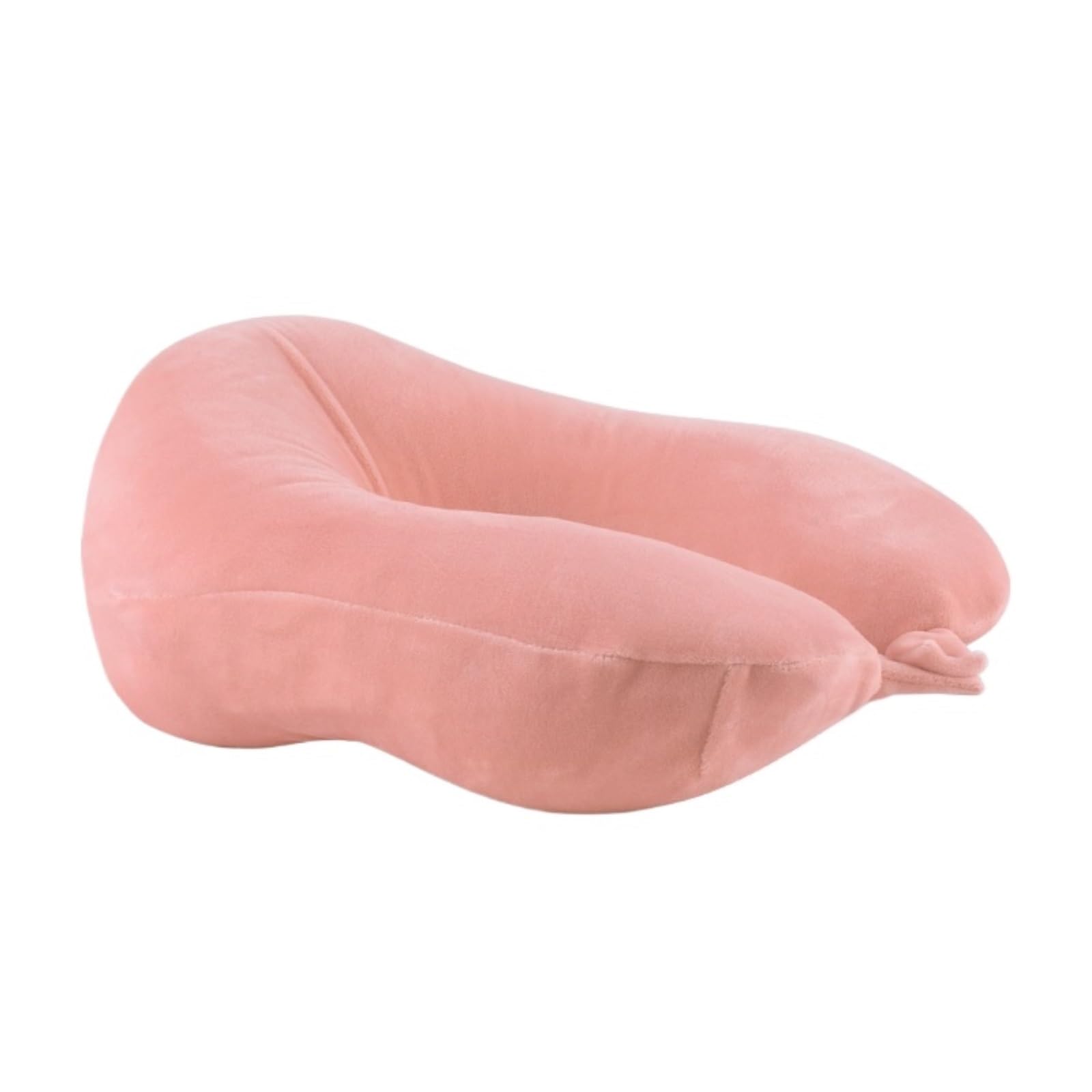 Almohada De Viaje Cuello Oficina Almohada De Látex For El Cuello, Ideal For Viajes Largos Accessorios De Viaje(Pink)