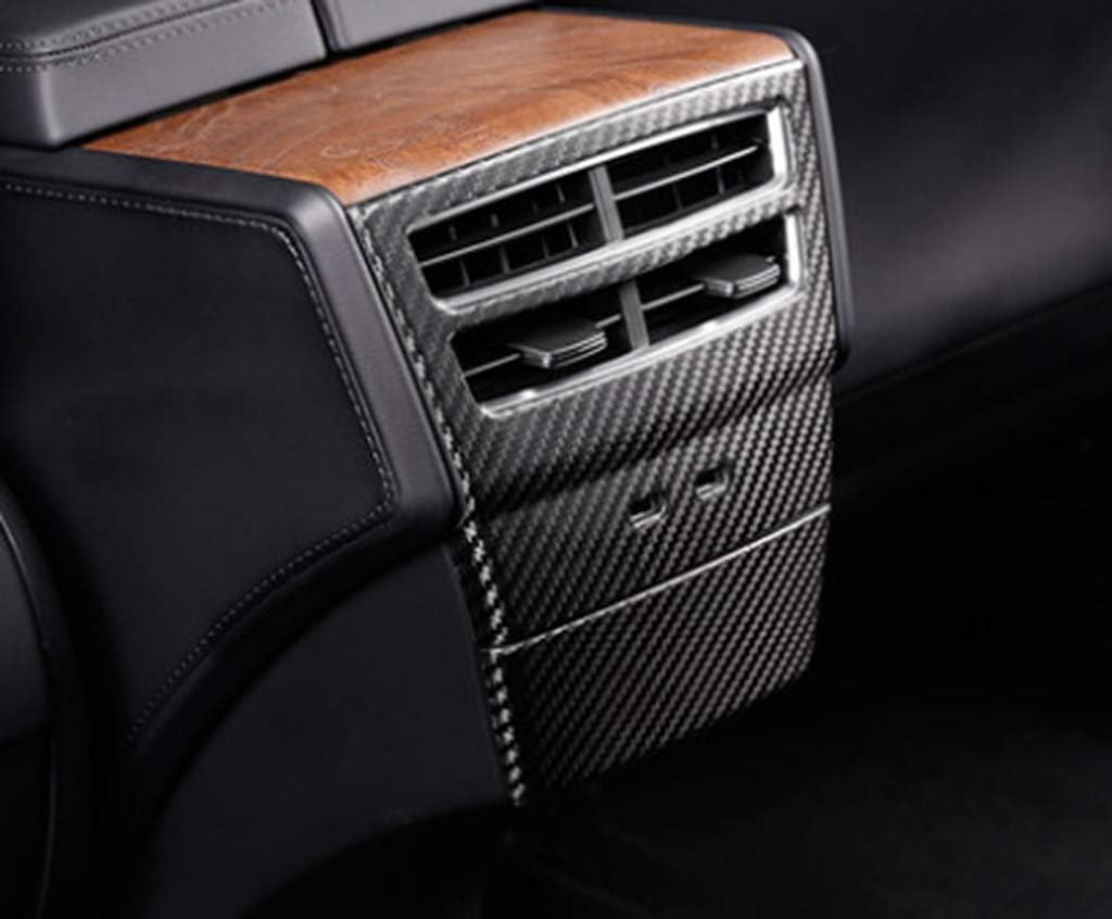 New Carbon Fiber Rear Duct Whole Covers for Tesla Motors Model S 2016-2019 (One Set)