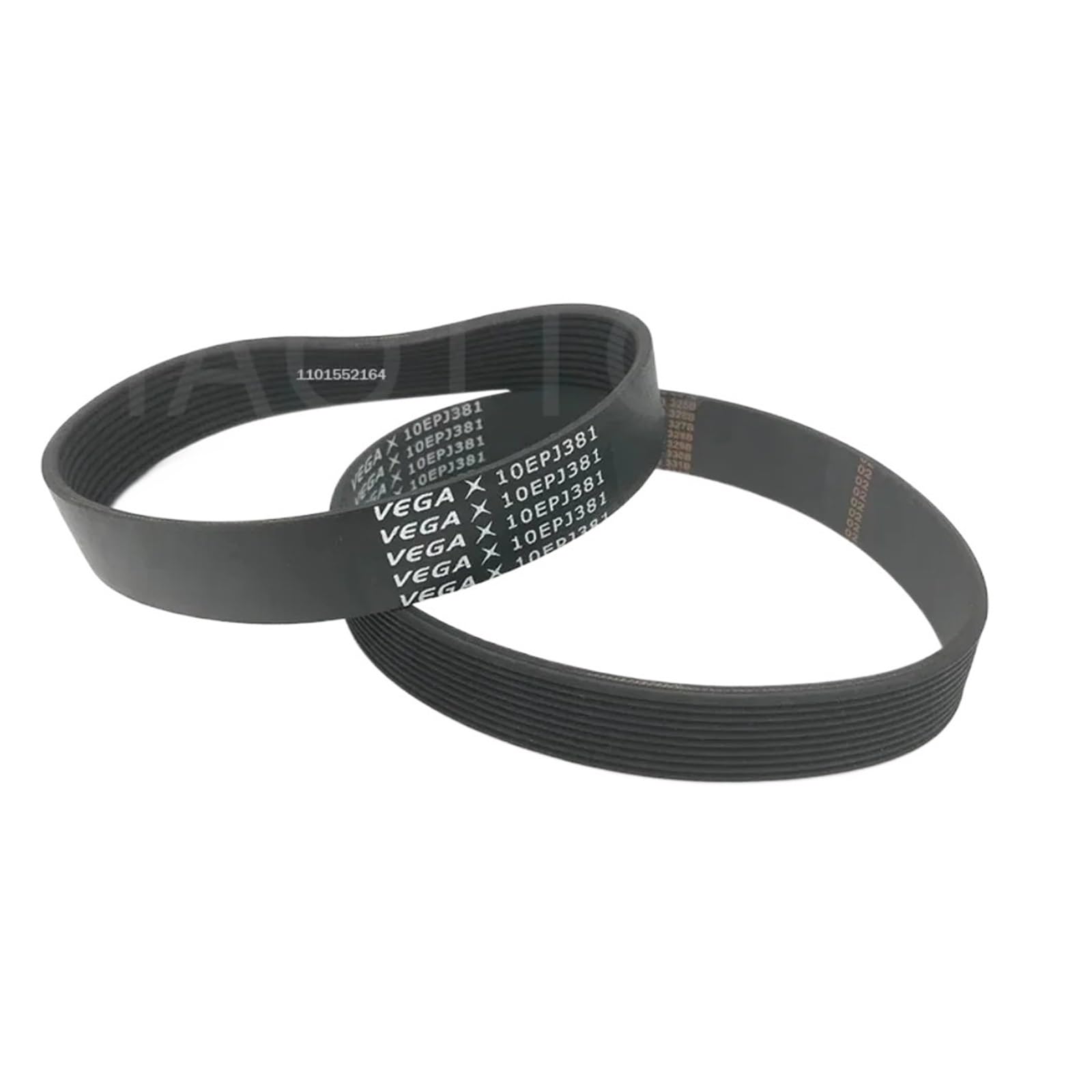 1 szt. Gumowy pas napędowy bieżni VEGA 10EPJ381 10 żeber Pas klinowy z wieloma rowkami(10EPJ381-2pcs)