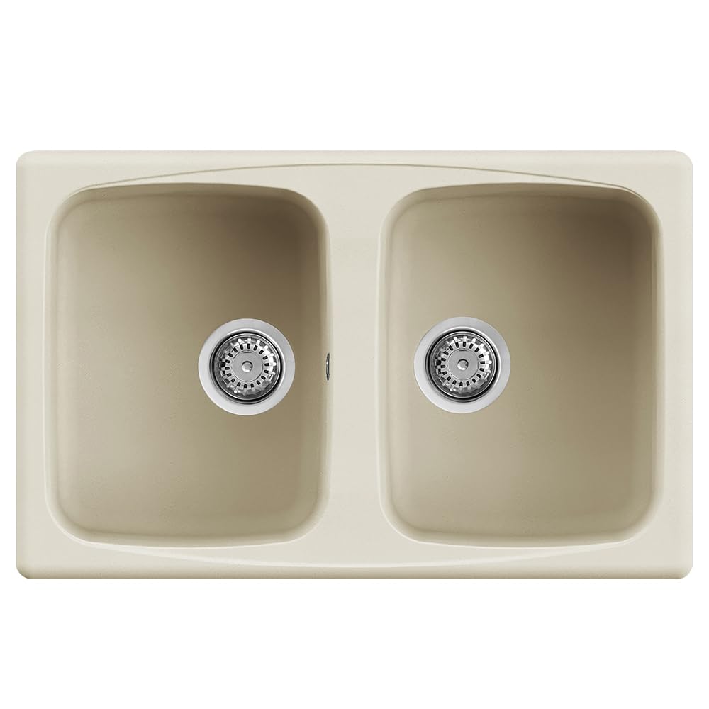 ELLECI LAV. ZEN-MASTER 350 79x50 2V BIANCO ANTICO 62