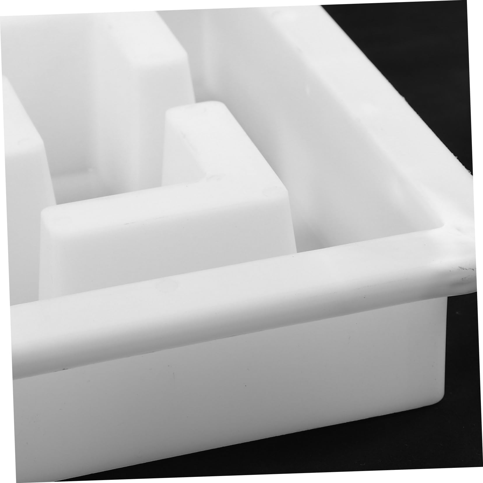 HEMOTON Moule à Ciment en Plastique Blanc pour Briques en Béton Motif à Croisillons, Facile à Utiliser et Nettoyer, pour Chemins et Décoration de Jardin