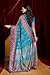Elina fashion Women's Indian Ethnic Tussar Silk Paisley Print Saree with Unstitched Blouse (Sky Blue,Sky Blue Color)