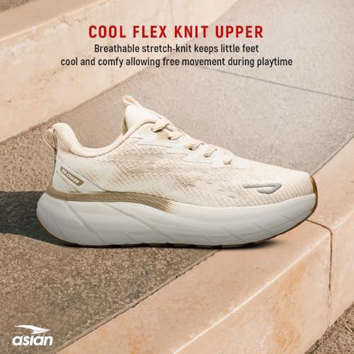 Image of ASIAN Quantum-03 Men's Running Shoes | Memory-Cloud Design with Stability Sole | Ultra-Soft Knit Upper | Premium Lightweight Athletic Sneakers