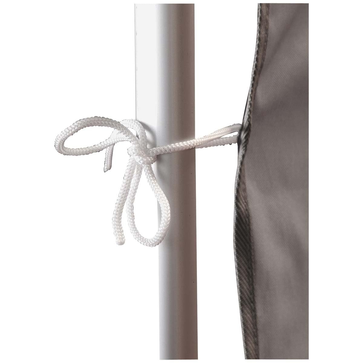 Bo-Camp - Paroi latérale auvent - Universel - 2,50 Mètre - Gris clair