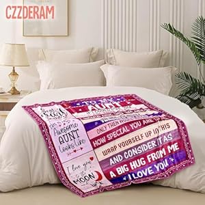 Aunt Blanket Gift for Aunt for Mothers Day from Niece Aunt Gifts from Nephew - to My Aunt Blanket for Sofa Bed - Unique Birthday Gift Thank You for Aunt 50''x60'' Aunt Blanket Gift for Aunt for Mothers Day from Niece Aunt Gifts from Nephew to My Aunt Blanket for Sofa Bed Unique Birthday Gift Thank You for Aunt 50×60