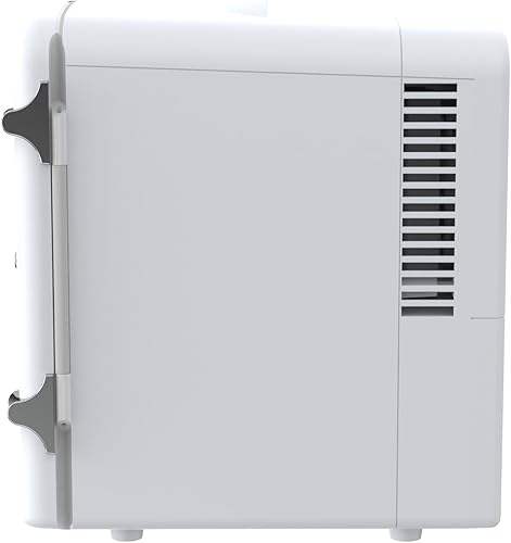 Miniatura 4 de Frigidaire Mini refrigerador personal blanco para nevera, capacidad de 1 galón para seis latas, incluye enchufes para toma de corriente doméstica y
