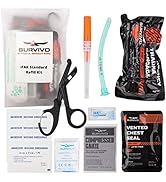 SURVIVD IFAK Refill Kit | Emergency First Aid Supplies | Israeli-Style Trauma Bandage | Vented Ch...