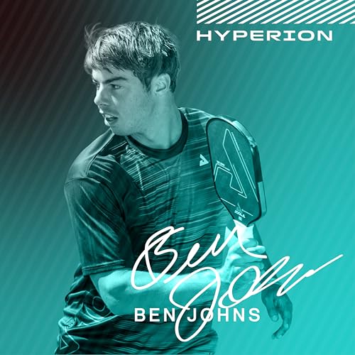 Image of JOOLA Ben Johns Hyperion CFS Pickleball Paddle - Carbon Surface with High Grit & Spin, Elongated Handle, USAPA Approved Ben Johns Paddle