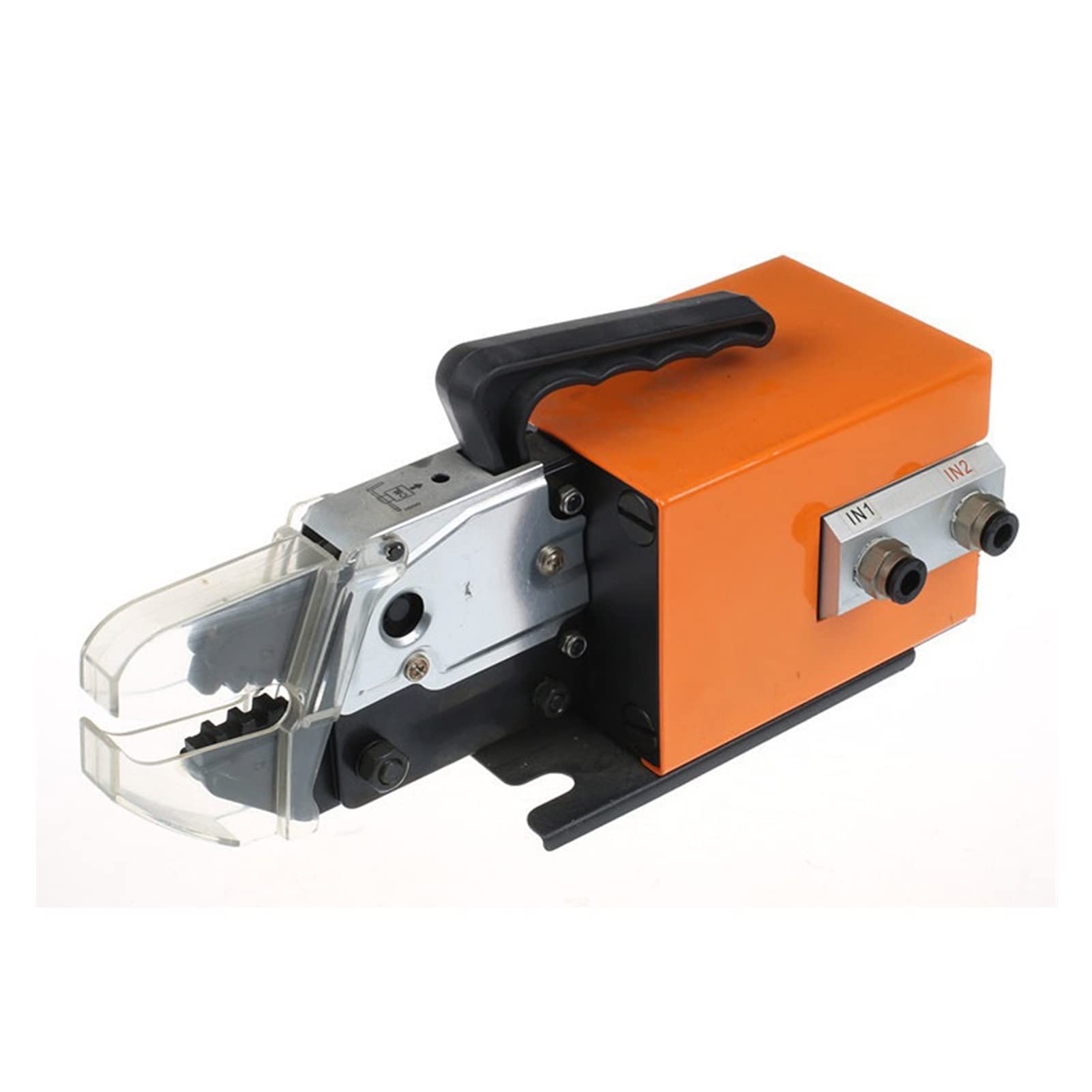 Rsgxlfqzvak One Color Terminal Crimping Machine, Pneumatic Terminal Crimping Machine Portable Pre-Insulated Tubular(Am-10)