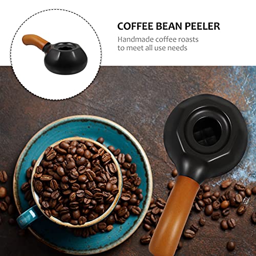 BESTonZON Tostador de Café de Cerámica Práctico Herramienta para Hornear Granos de Café Herramienta Portátil para El… - Imagen 6