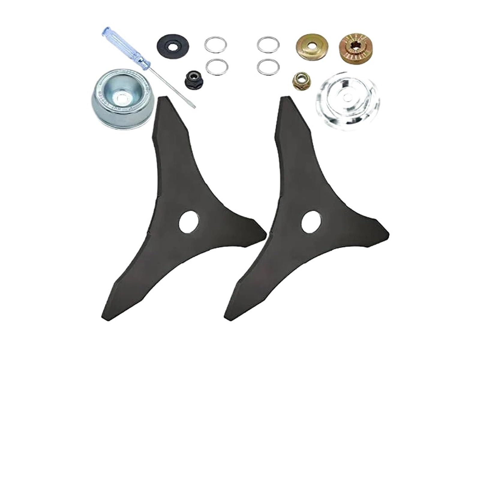 Cuchilla for Cortacésped, Cuchillas for Desbrozadora De Acero Al Carbono Con Dientes Compatibles Con Ego | Compatible con Oregon Compatible con Husqvarna Compatible con Stihl