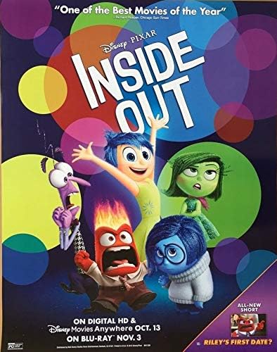 Amazon 映画ポスター インサイドヘッド ディズニー 22 28inc 56cm 71cm Us版 Vd1 並行輸入品 アートフレーム ポスター オンライン通販