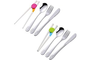 Kids Silverware Set: Safe and Ergonomic Utensils for Budding Eaters