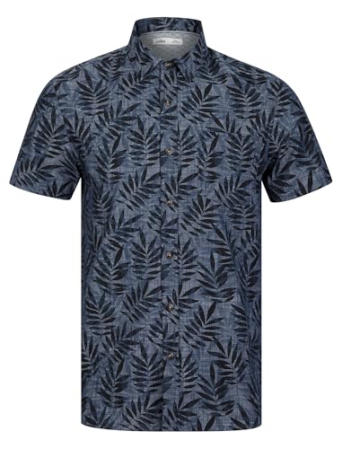 Camisa hawaiana de manga corta para looks de playa y terrazas de verano