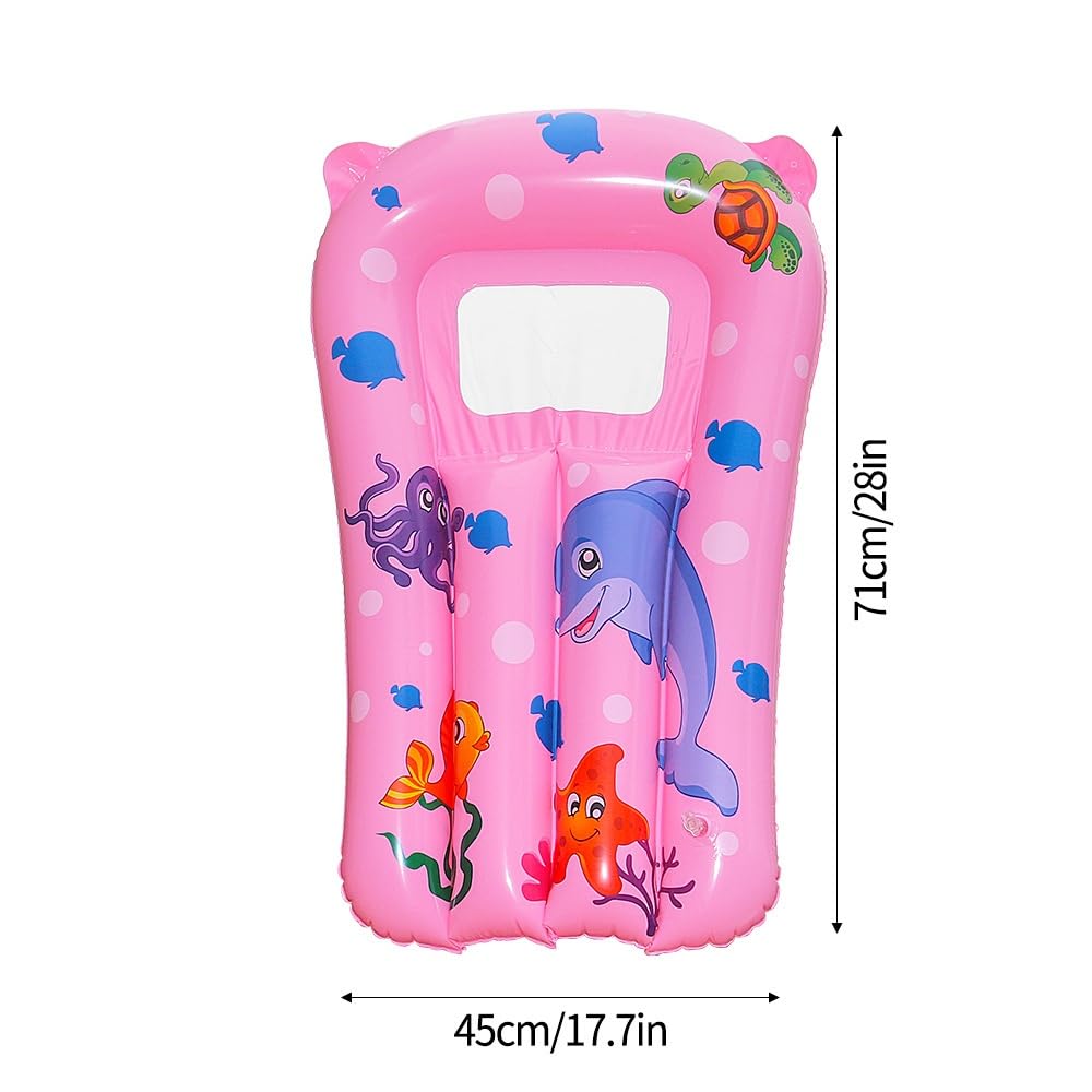 Tabla Paddle Surf Hinchable para Niños Tabla de Surf Hinchable Bodyboard Inflable Tabla de Surf Flotante para Natación Verano Agua Diversión