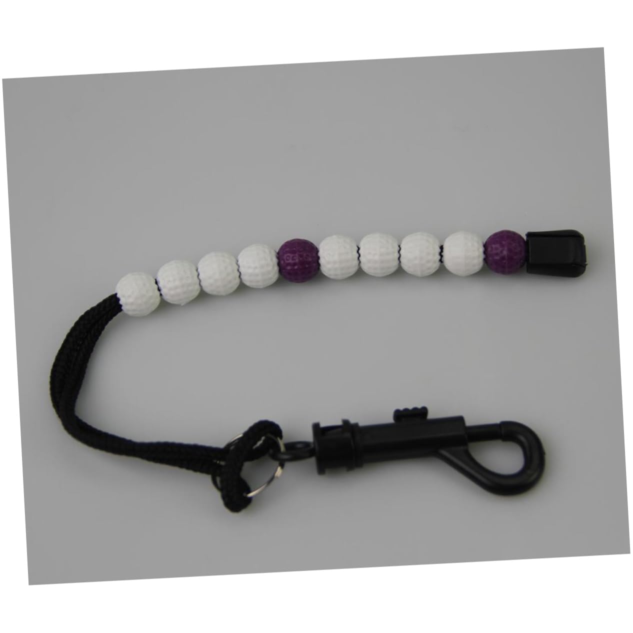 DINHEAROM Wrist Score Counter 8pcs Golf Bead Stroke Counter Plastic Balls Mark Stroke for Golf Random