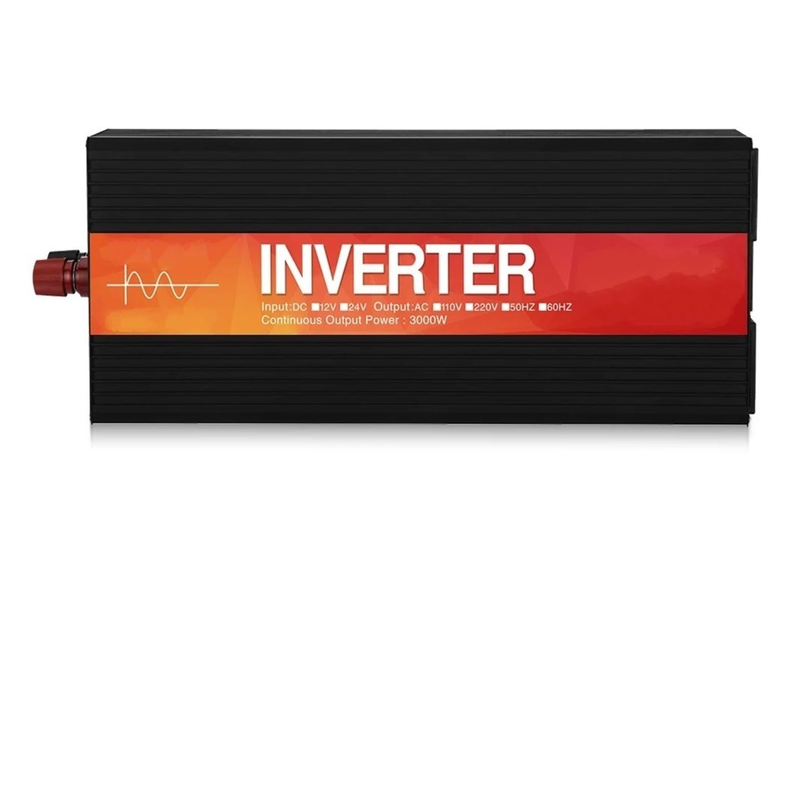 Inversor Corriente Coche 4000W 5000W 6000W Inversor Onda Sinusoidal Pantalla LCD Doble Enchufe DC 12V 60V AC 220V Convertidor Voltaje Fuente(4000W(Rated 2000W),72V(60V to 82V),220V50H)