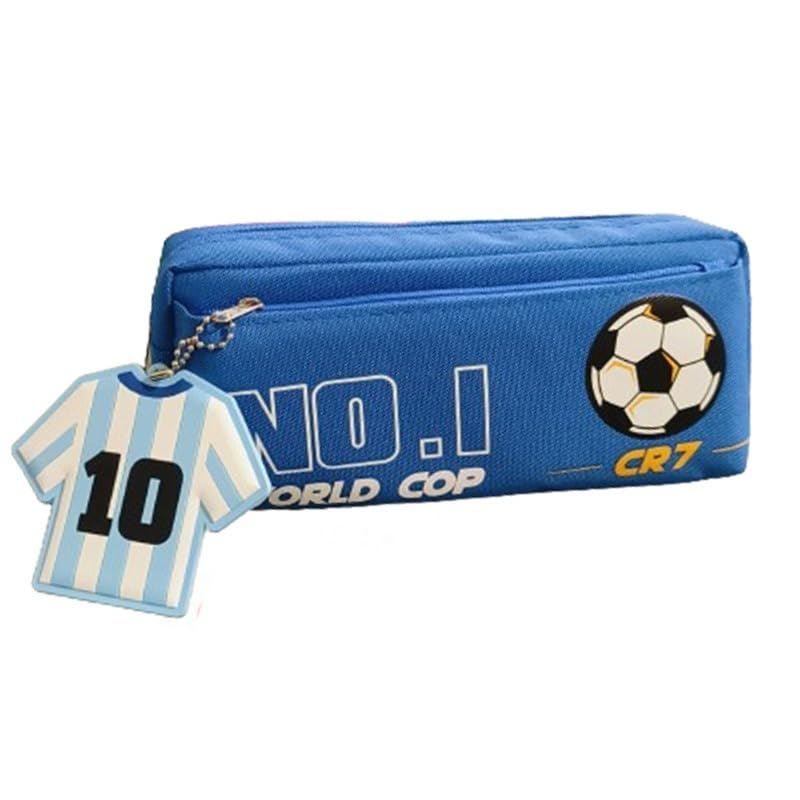 ABHINANDAN DECORS Pencil Case Pencil Bag Large Capacity School Stationery Supply I Student School Supplies I Office Stationery Supplies I Stationery Organizer Pouch with 2 Layer (Football) (B0CYPQ835D) Amazon Price History, Amazon Price Tracker