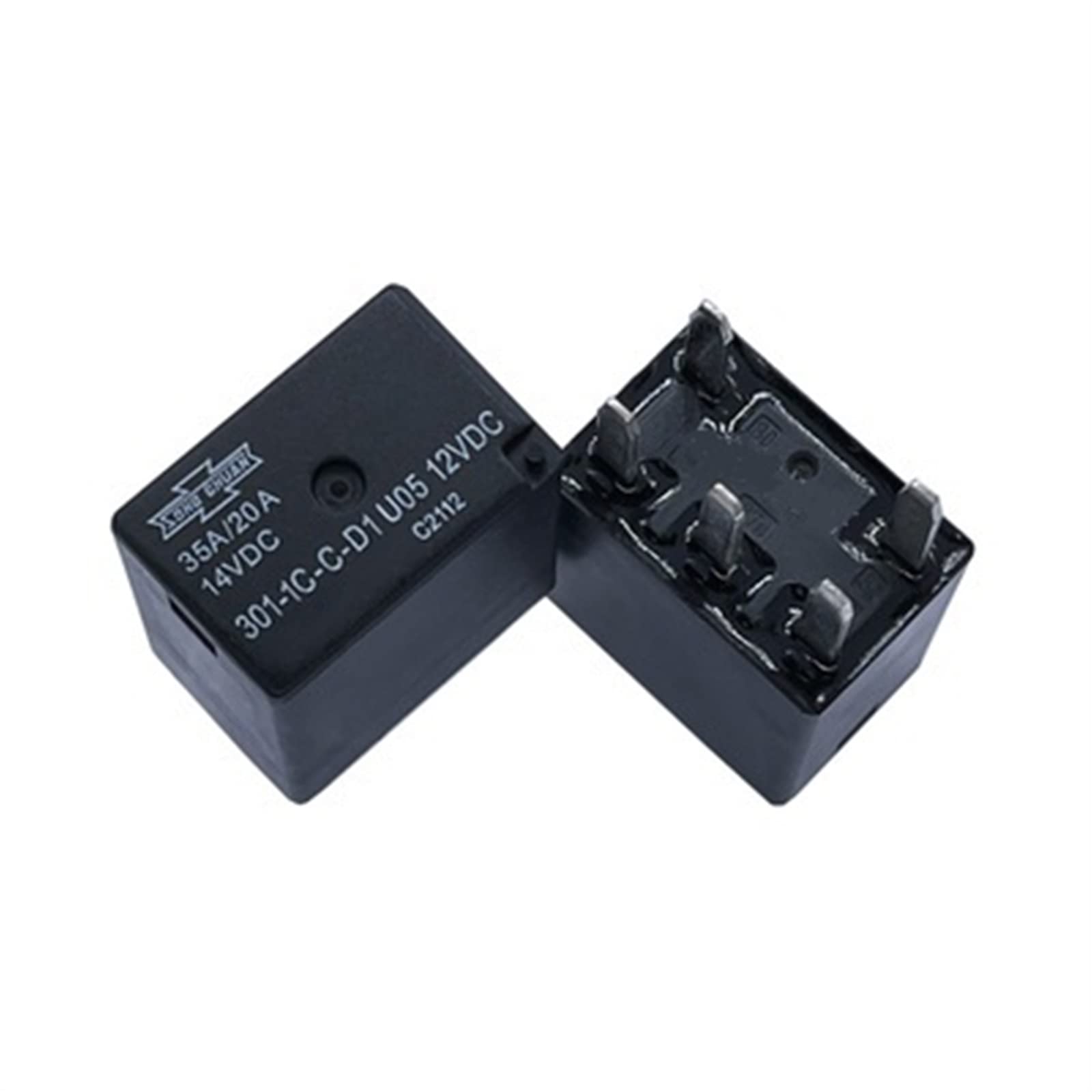 AQHYEBNSR 5PCS Original New Car Relay 301-1C-C-R1-U01-12VDC 301-1C-C-R1-U02-24VDC 301-1C-C-D1-U05-12VDC 301-1C-C-D1-U05-24VDC 35A 20A 5PIN(301-1C-C-R1 U02 24V)