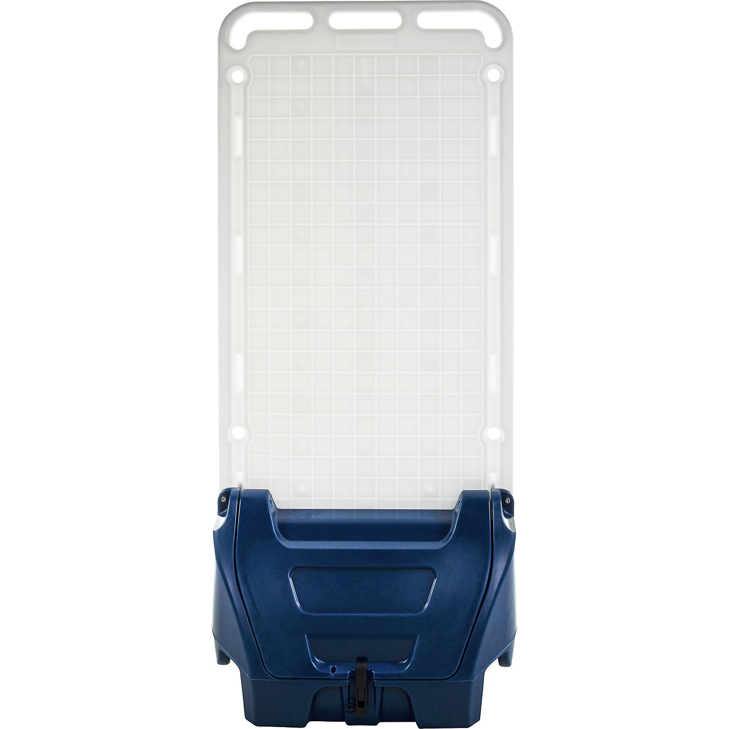 kaiserkraft | Postazione di servizio mobile SAFETY POINT | con coperchio con serratura | guarnizione | per prodotti di sicurezza/​protezione | blu