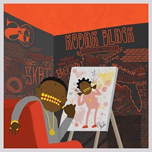 zolto poster Kodak Black Famous American Rapper And Singer 12 x 18 Inch Rolled Poster
