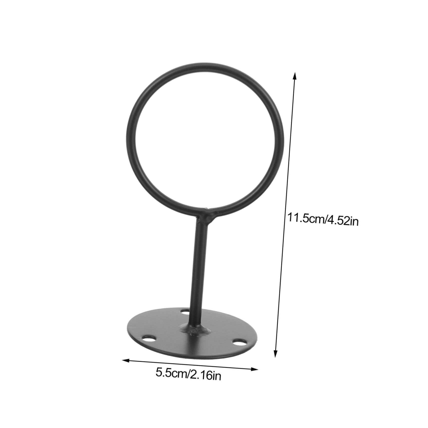Toddmomy 14pcs Baseball Stands Wall Mount Rack Display Holder for Durable Metal