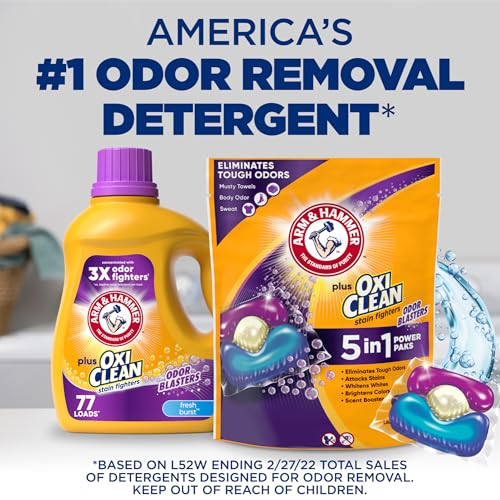 Arm & Hammer 033200001737 Plus Oxiclean With Odor Blasters Concentrated Laundry Detergent thumb #10