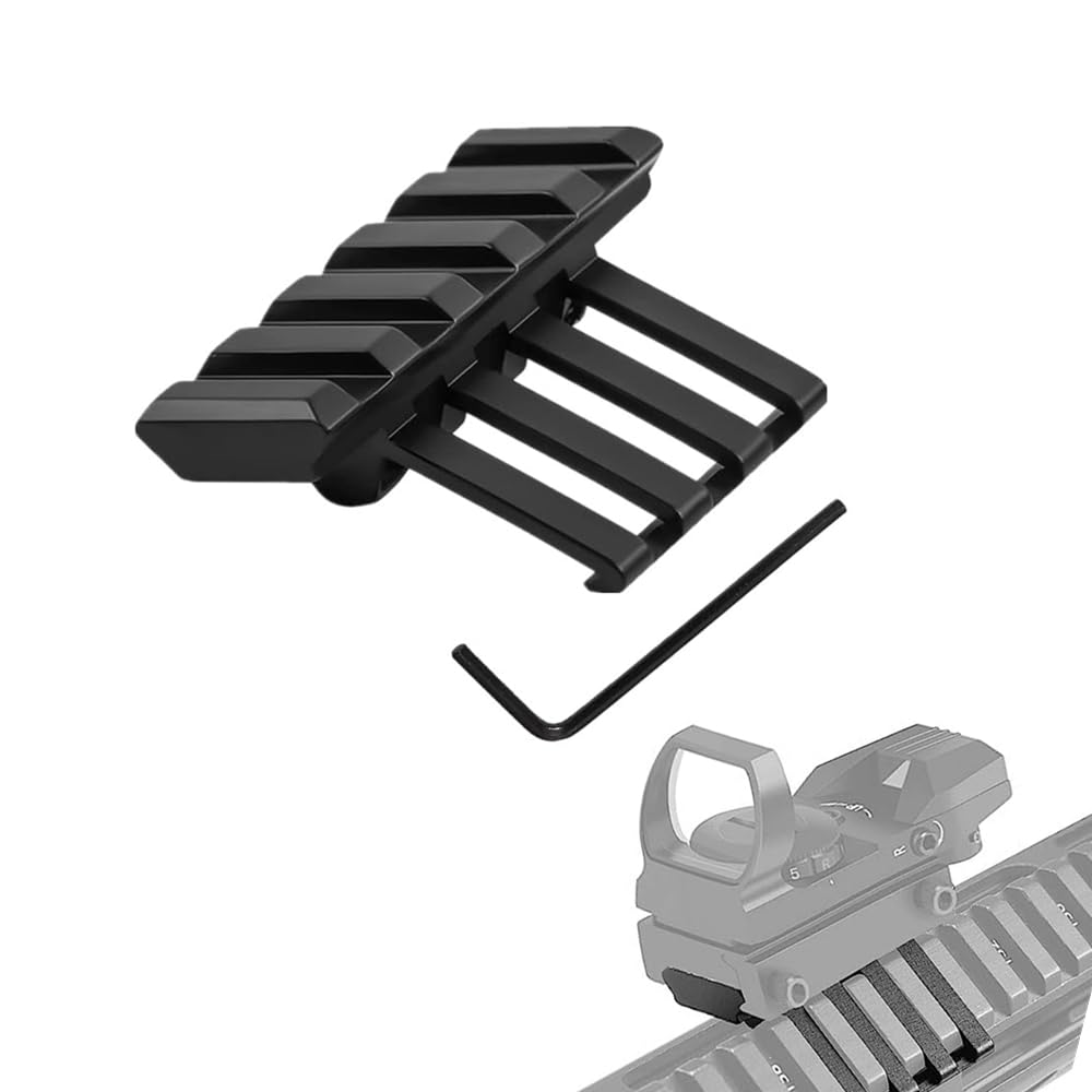 45 Degree Offset 20 mm Metal Side Rail Scope Mount for Picatinny Rail