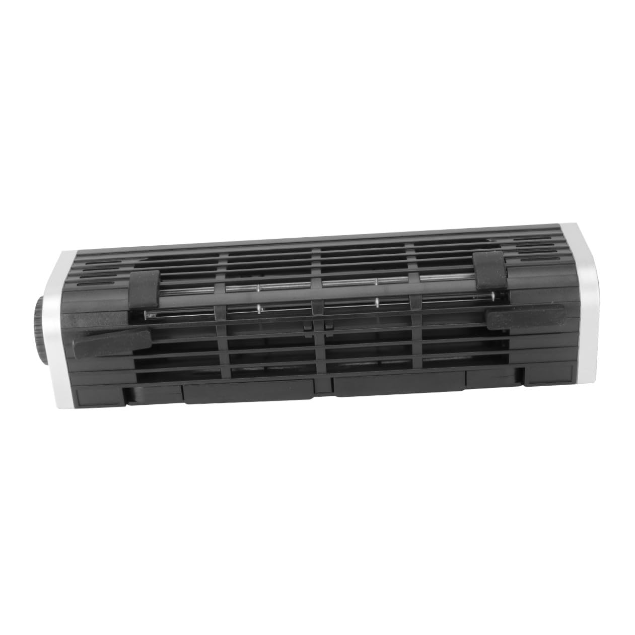 SHINEOFI Enfriador USB Portátil Ventilador Multiusos Escritorio Radiador Ajustable con Soporte Laptop y Enchufe Trasero